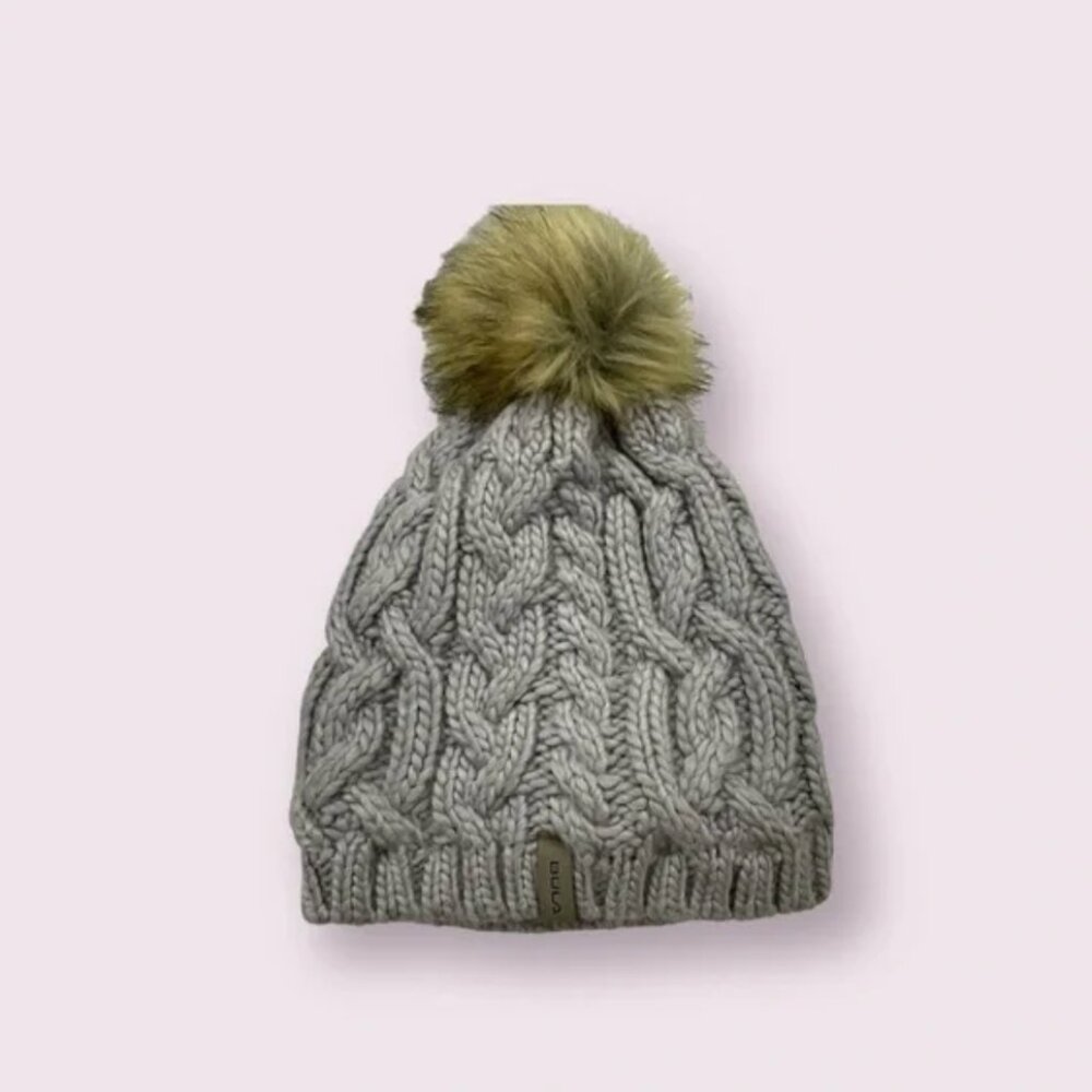 Bula Fur Pom Wool Beanie